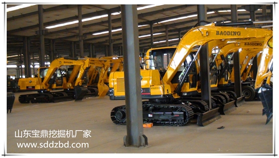 山東寶鼎挖掘機廠家小型挖掘機械產(chǎn)品