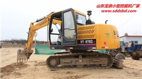寶鼎小型挖掘機廠家履帶挖掘機產品