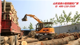 寶鼎小型挖掘機廠家輪式挖掘機產品