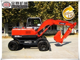 寶鼎挖掘機(jī)輪式挖掘機(jī)產(chǎn)品