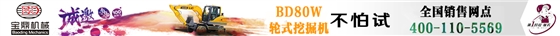 寶鼎輪式挖掘機