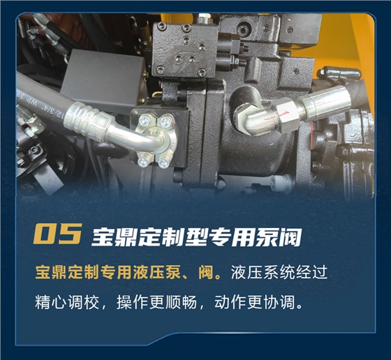 寶鼎BD120WE輪式抓木機
