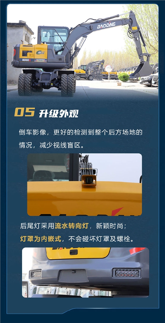 寶鼎BD80X輪式挖掘機(jī)