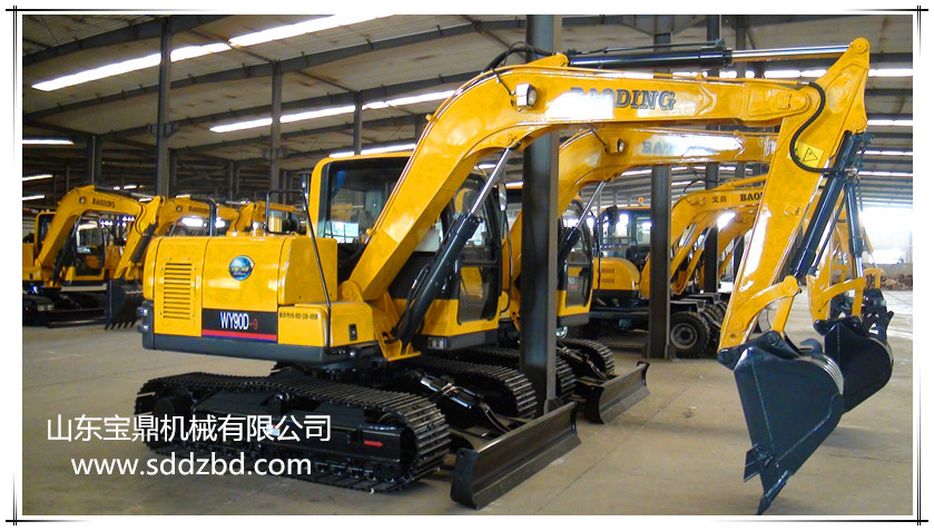 山東寶鼎挖掘機(jī)廠家小型挖掘機(jī)械產(chǎn)品