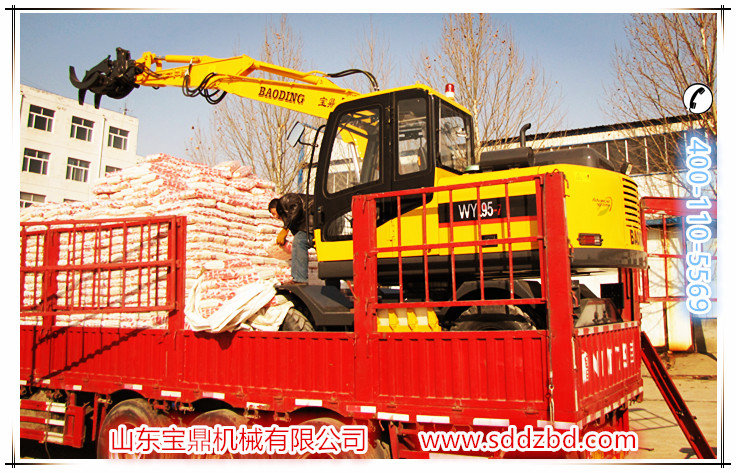 寶鼎輪式抓木機(jī)產(chǎn)品