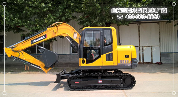 山東寶鼎小型挖掘機廠家挖掘機械產品