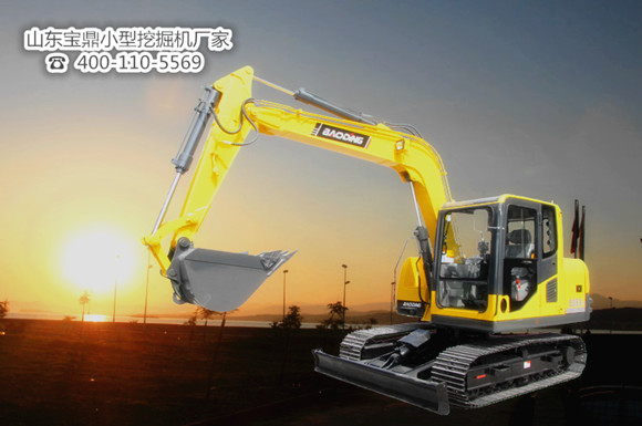 山東寶鼎小型挖掘機生產廠家國產挖掘機械產品