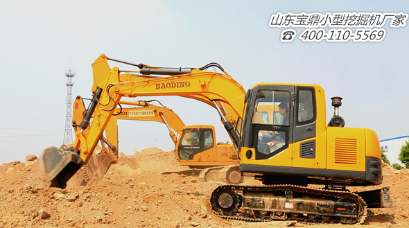 山東寶鼎小型挖掘機生產廠家