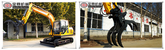 寶鼎80履帶抓木機