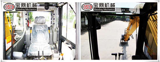 寶鼎液壓90履帶小型挖掘機圖片