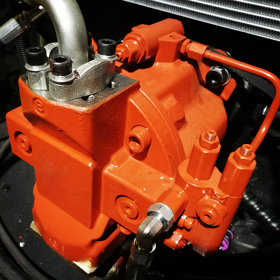 BD95W-9輪式挖掘機抓木機部件展示