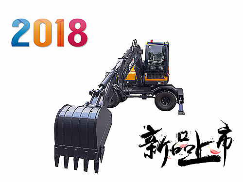 寶鼎95新款輪式挖掘機圖片A