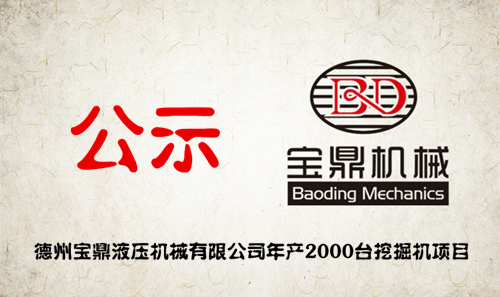 寶鼎挖掘機(jī)廠(chǎng)家2000臺(tái)項(xiàng)目公示