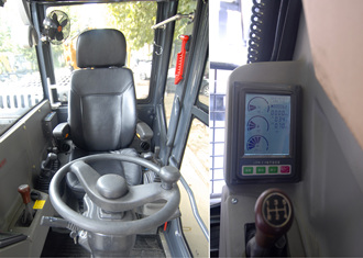 寶鼎80輪式挖掘機(jī)駕駛室舒適安全