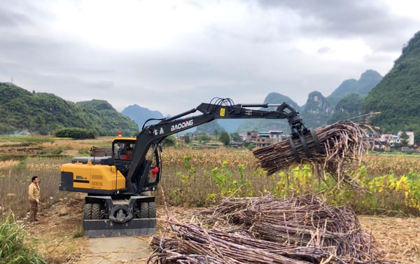 廣西市場上的寶鼎95抓木機(jī).jpg