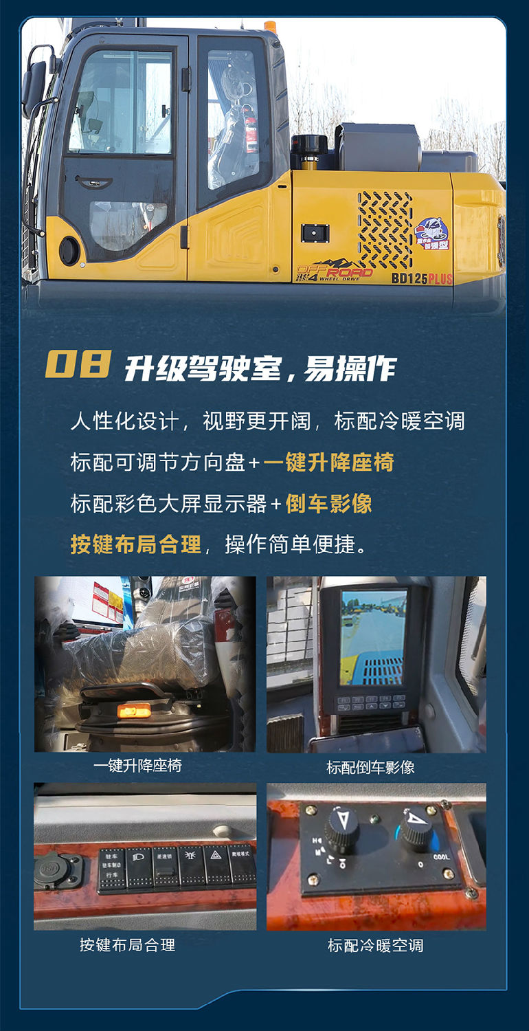 寶鼎BD125PLUS抓木機