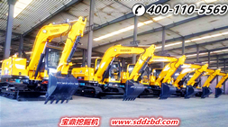 挖掘機(jī)械國三時代，寶鼎小型挖掘機(jī)、抓木機(jī)廠家銷量倍增