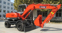 小型輪式挖掘機,農村土方活品牌車型推薦