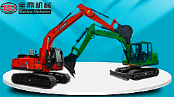 價格親民買全進口配置車型寶鼎精品BD80-8小型挖掘機和150-6中型挖掘機
