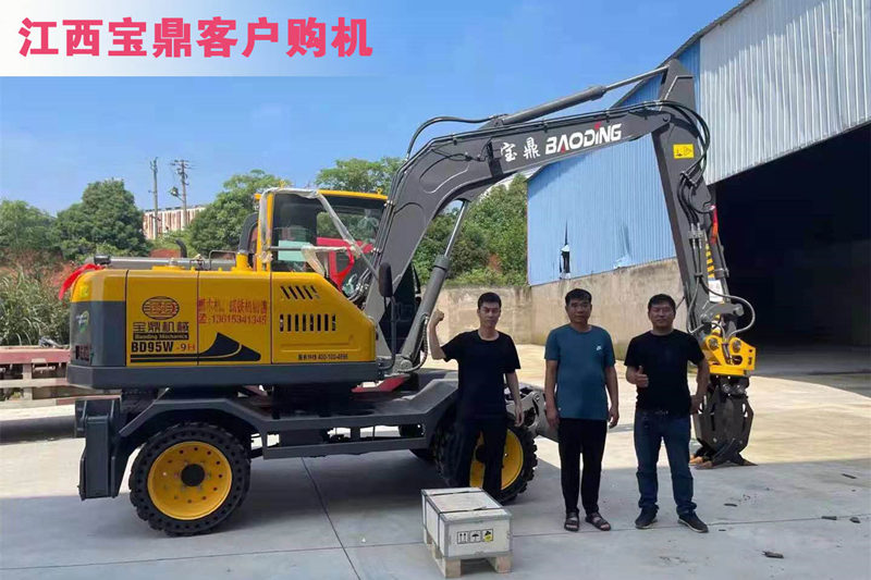 江西地區(qū)銷售95輪式抓鐵機(jī)型號