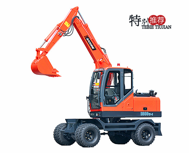 寶鼎BD80輪式挖掘機(jī)